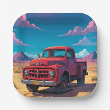 アメリカクラシックのピックアップトラック