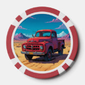 アメリカクラシックのピックアップトランプのポーカーチップ ポーカーチップ (裏面)