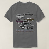 アメリカクラシックのマッスルカーヴィンテージギフト Tシャツ (デザイン正面)