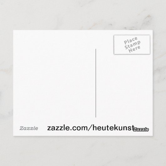 「アメリカクラシック人」 ポストカード (裏面)