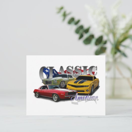 アメリカクラシック人 ポストカード (スタンド正面)