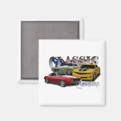 アメリカクラシック人 マグネット (正面/裏面)