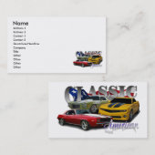 アメリカクラシック人 名刺 (正面/裏面)