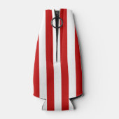 アメリカクラシック国カッコいい旗の愛国心 ボトルクーラー (裏面)