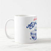 アメリカクラシック空冷コーバーコーヒーカップ コーヒーマグカップ (左)