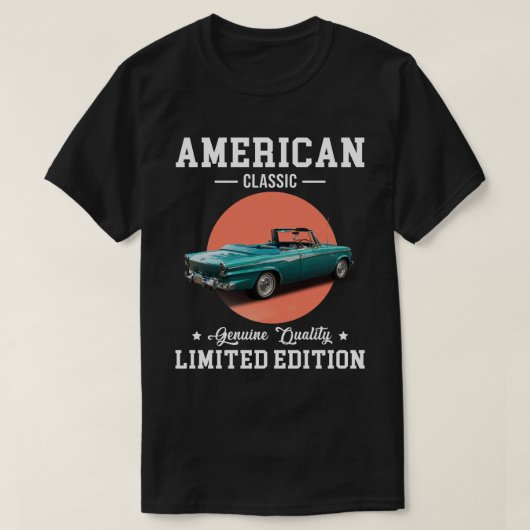 アメリカクラシック純品質限定版 Tシャツ (デザイン正面)