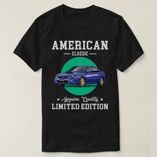 アメリカクラシック純品質限定版S Tシャツ (デザイン正面)