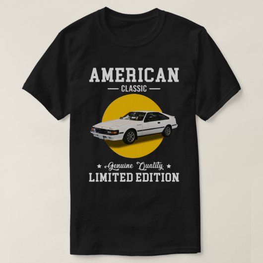 アメリカクラシック純品質限定版T Tシャツ (デザイン正面)