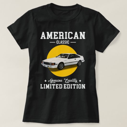アメリカクラシック純品質限定版T Tシャツ (デザイン正面)