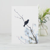 アメリカクロクビのニューイヤーズカード/感謝を伝えるフラットカード シーズンカード (スタンド正面)