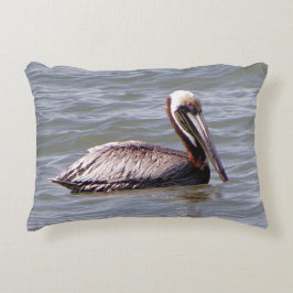 アメリカクロペリカンのクッション アクセントクッション