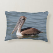 アメリカクロペリカンのクッション アクセントクッション (裏面)