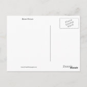 アメリカクロペリカンのポストカード ポストカード (裏面)