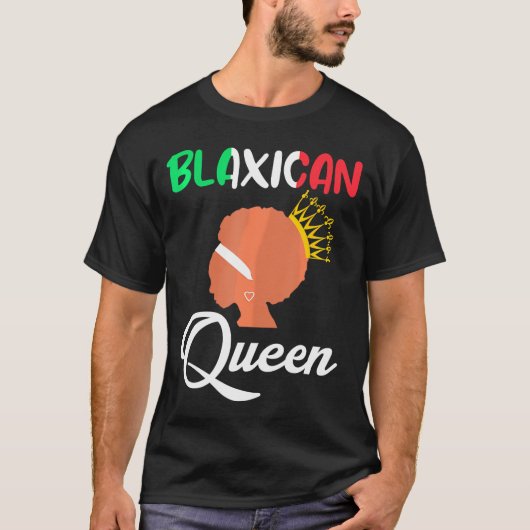 アメリカクールのBlaxican.png Tシャツ (正面)