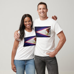 アメリカグランジサモア国旗 Tシャツ