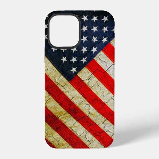 アメリカグランジ国旗のケース – Mate iPhoneケース iPhone 12ケース (裏面)