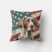 アメリカグランジ国旗のドイツ短調ポインタ クッション (裏面)