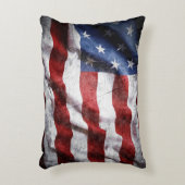 アメリカグランジ国旗を閉じる。 アクセントクッション (正面(垂直))