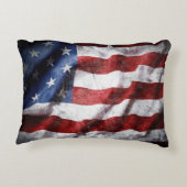 アメリカグランジ国旗を閉じる。 アクセントクッション (裏面)