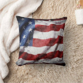 アメリカグランジ国旗を閉じる。 クッション (ブランケット)