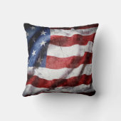 アメリカグランジ国旗を閉じる。 クッション (裏面)
