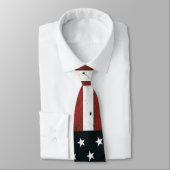 アメリカグランジ国旗絵を描のネクタイ ネクタイ (タイ)