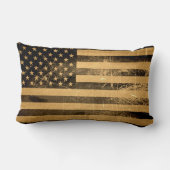 アメリカグランジ国旗3 ランバークッション (裏面)