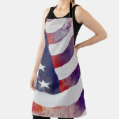 アメリカグランジ国旗 エプロン (インサイチュ)