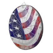 アメリカグランジ国旗 ダーツボード (正面右)