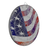 アメリカグランジ国旗 ダーツボード (正面左)