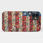 アメリカグランジ国旗 Case-Mate iPhoneケース (裏面(横))