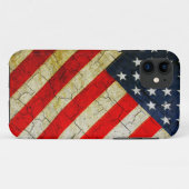 アメリカグランジ国旗 Case-Mate iPhoneケース (裏面(横))