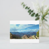 アメリカグランドキャニオン山脈の風景 ポストカード (スタンド正面)