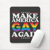 アメリカゲイを再びLGBTプライド月 マウスパッド (マウス)