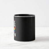 アメリカゲイを再びLGBTプライド月 マグカップ (中央)