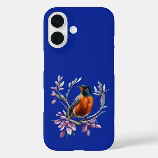 アメリカコマツグミと山の月桂樹 Case-Mate iPhoneケース (裏面)