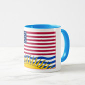 アメリカコロンビア マグカップ (正面右)