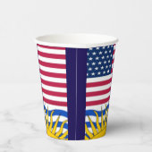 アメリカコロンビア 紙コップ (右)