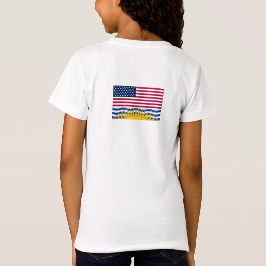 アメリカコロンビア Tシャツ (裏面)