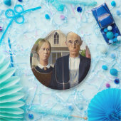 アメリカゴシックラシックク絵画グラント材 ペーパープレート (パーティー)