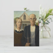 アメリカゴシック絵画ス 招待状 (スタンド正面)