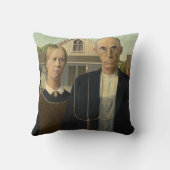 アメリカゴシック クッション (裏面)