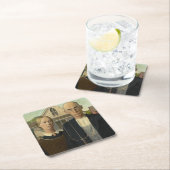 アメリカゴシック スクエアペーパーコースター (インサイチュ)