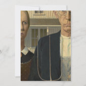 アメリカゴシック 招待状 (正面)