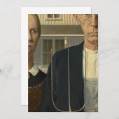 アメリカゴシック 招待状 (正面/裏面)