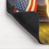 アメリカゴールデンレトリバー マウスパッド (コーナー)