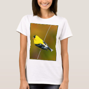 アメリカゴールドフィンチ - オリジナル写真 Tシャツ