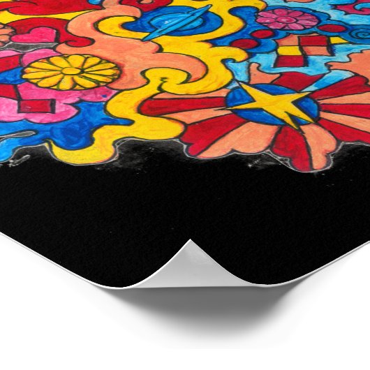 アメリカサイケデリック ポスター (角)