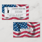 アメリカサクサフォン 名刺 (正面/裏面)