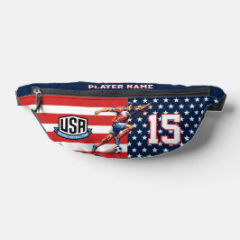 アメリカサッカーの鷲アスリート愛国的な代表チーム ファニーパック